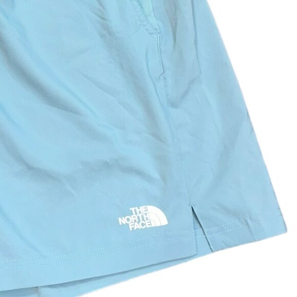 The North Face 24/7 Running Work Out 7" Shorts Reef Water Blue XXL Quick Dry - Picture 2 of 9